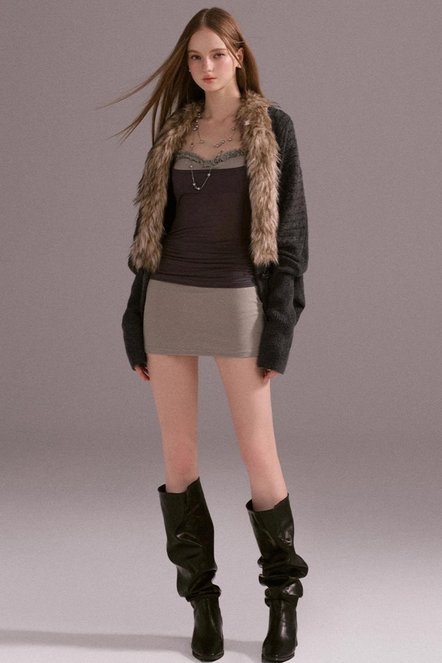 Hot Girl Lace Wrap Dress