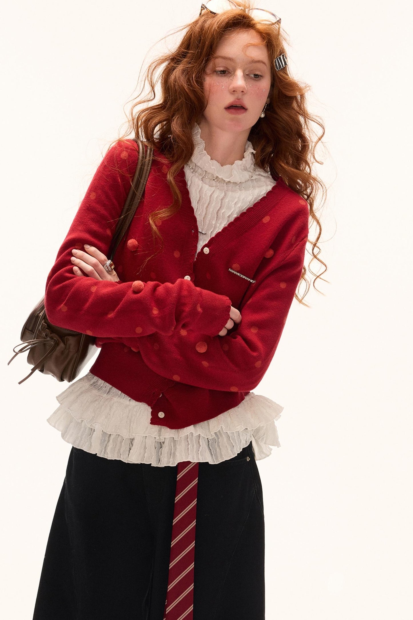 High-neck Slimming Long Sleeve Tee