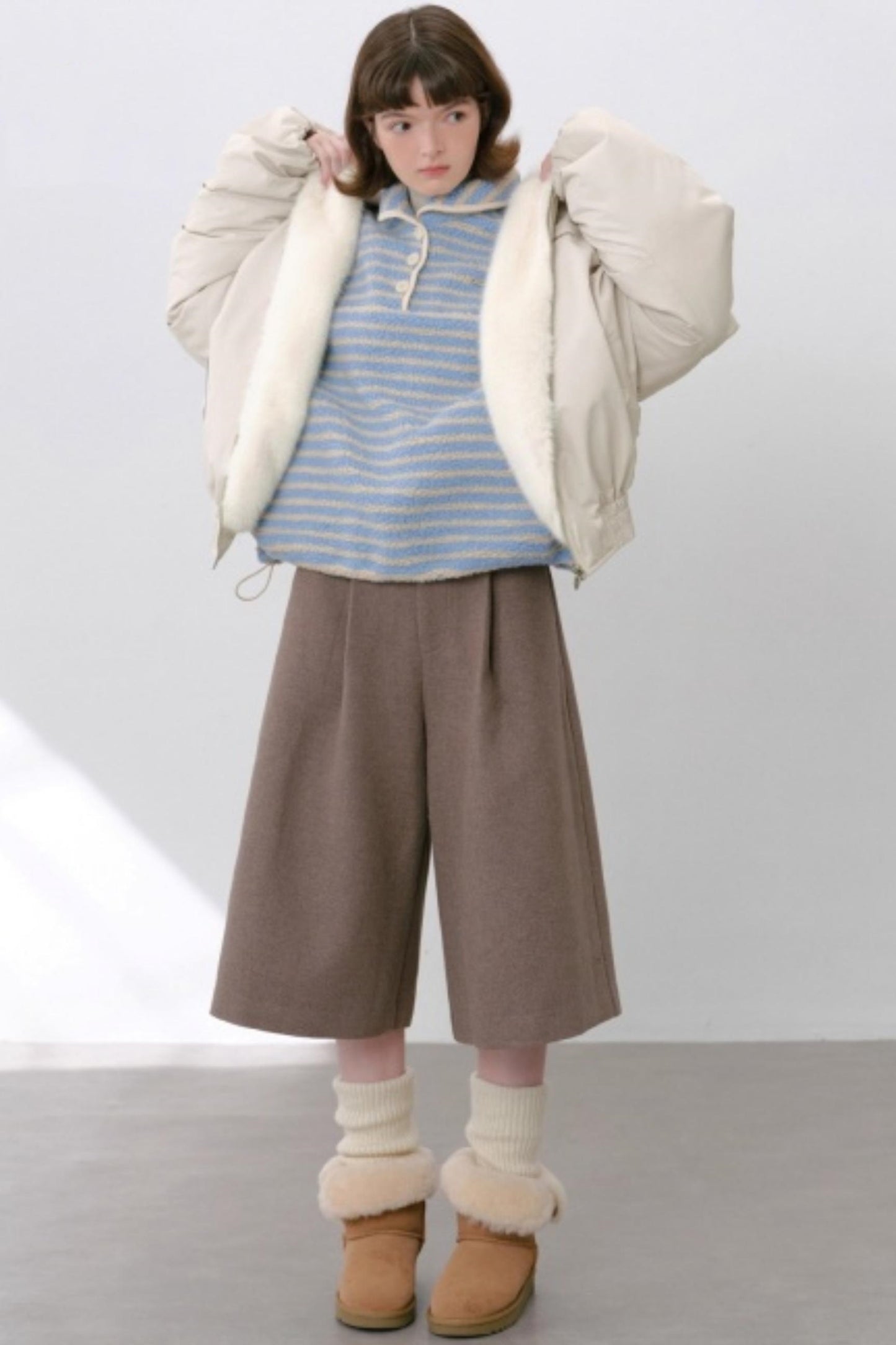 Fleece Padded Windproof Jacket