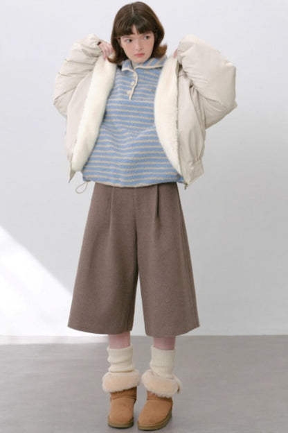 Fleece Padded Windproof Jacket