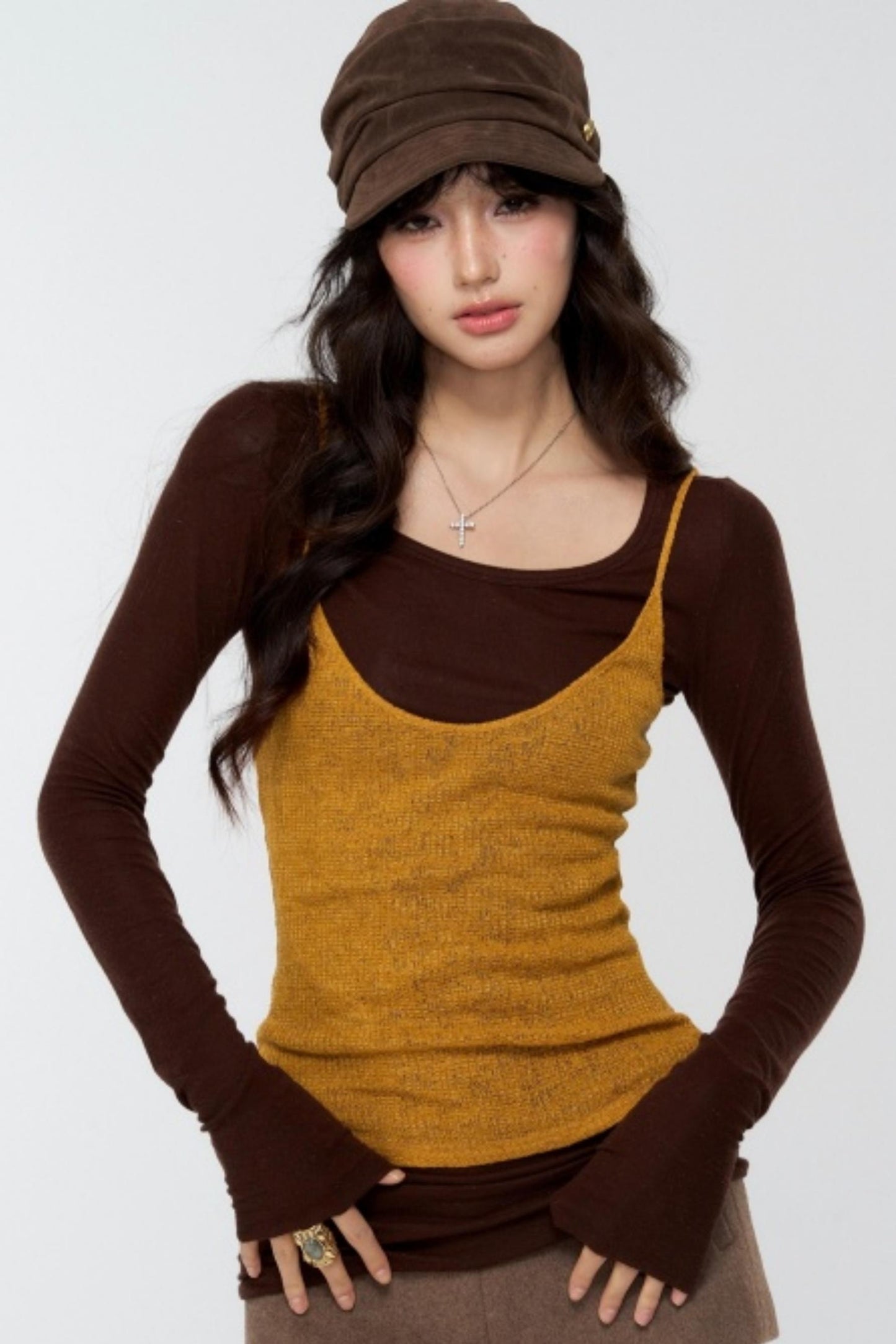 Gingerbread Contrast Top Set-Up