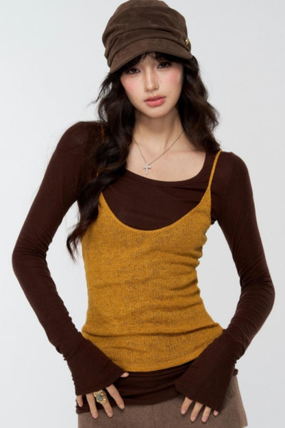 Gingerbread Contrast Top Set-Up