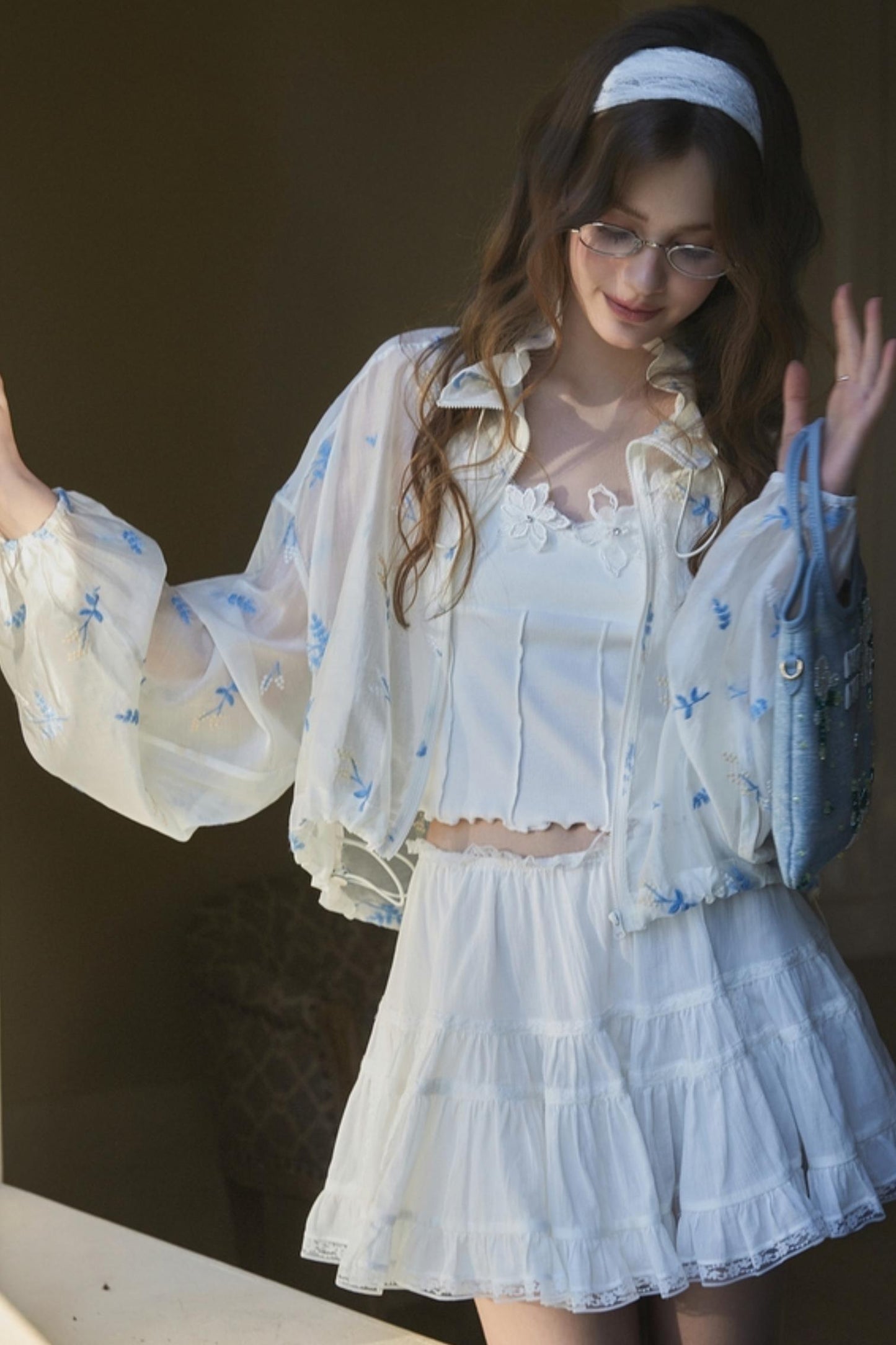 Embroidered Sun Jacket