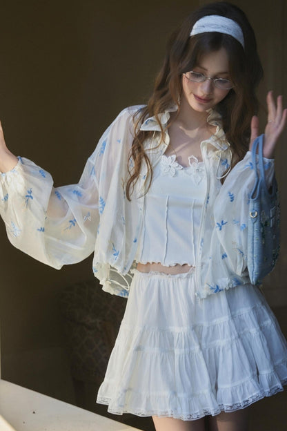 Embroidered Sun Jacket