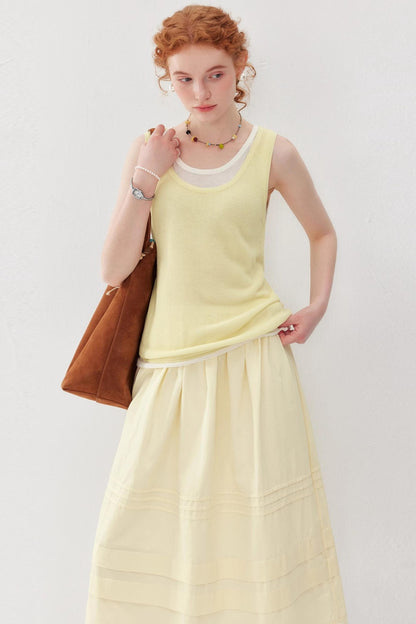 Colorblock Lightweight Tank Top