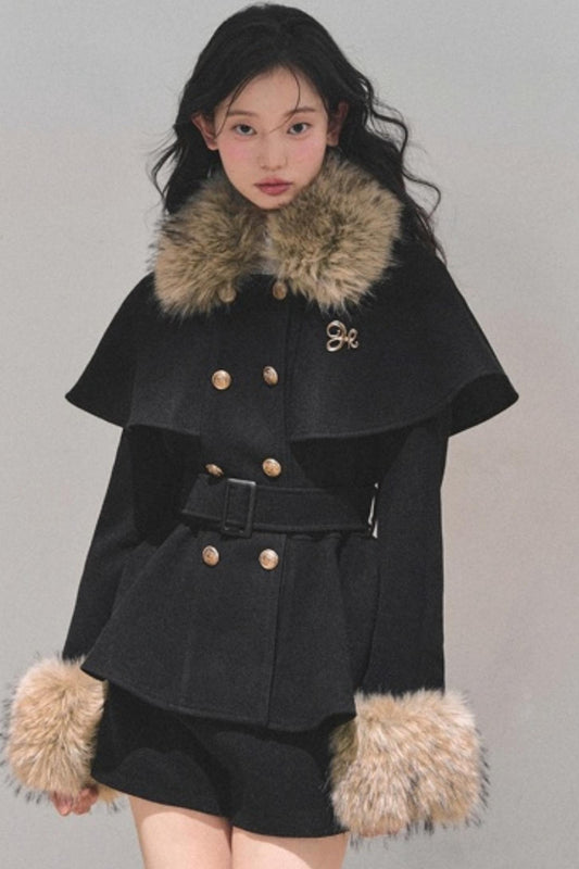 Winter Coat and Skirt Set-Up