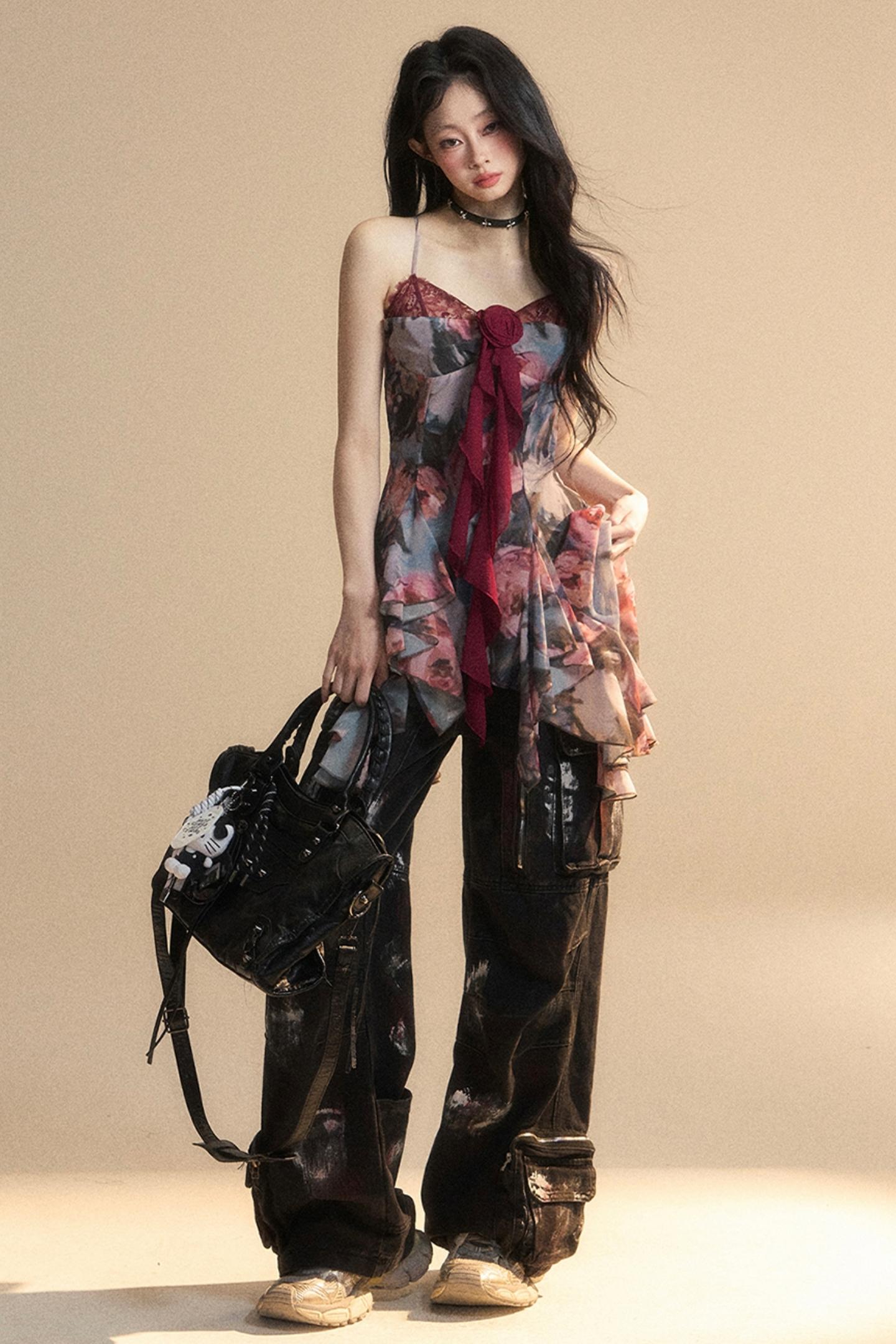 Waist-Shaped Lace Top