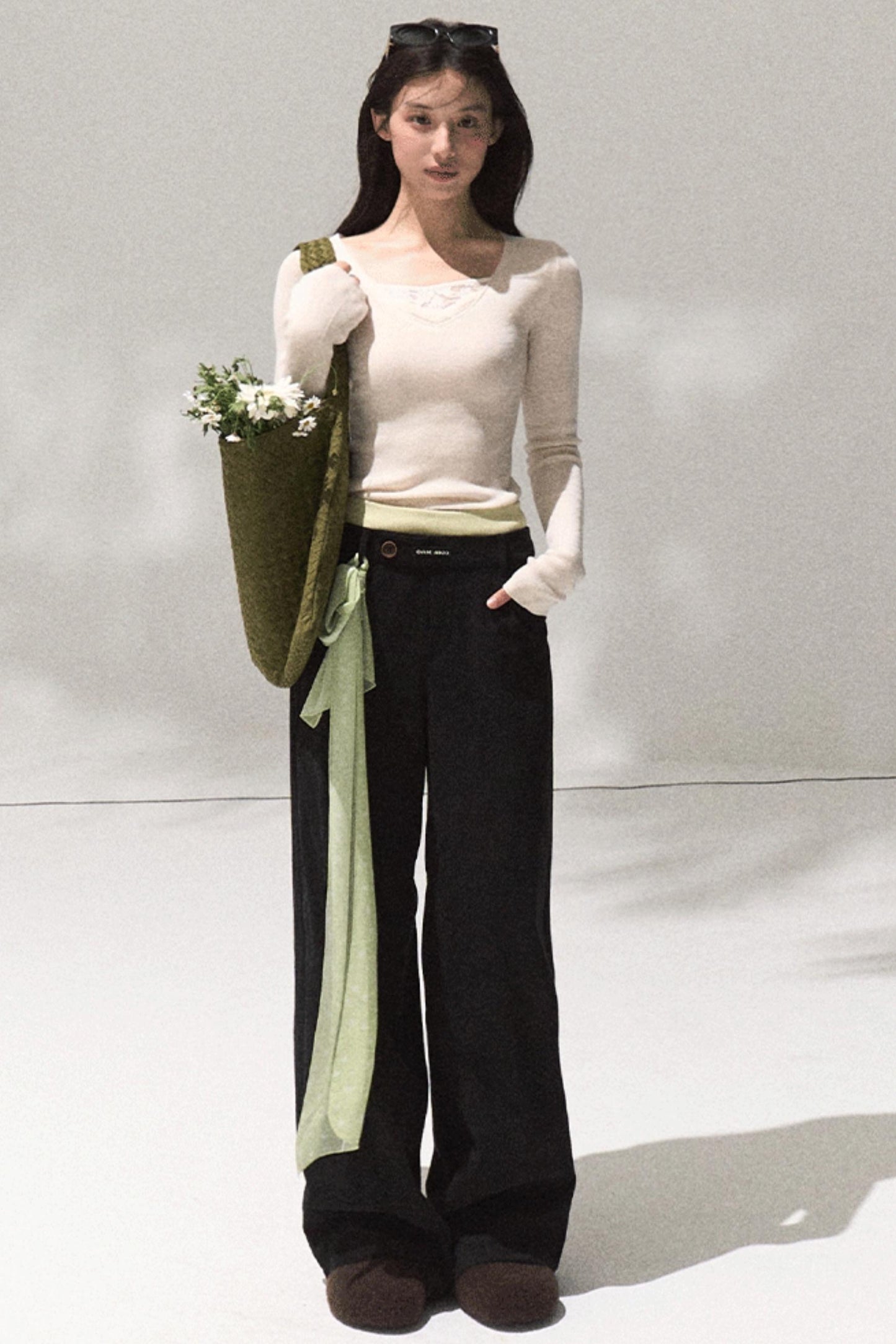 Narrow Stream Fit Pants