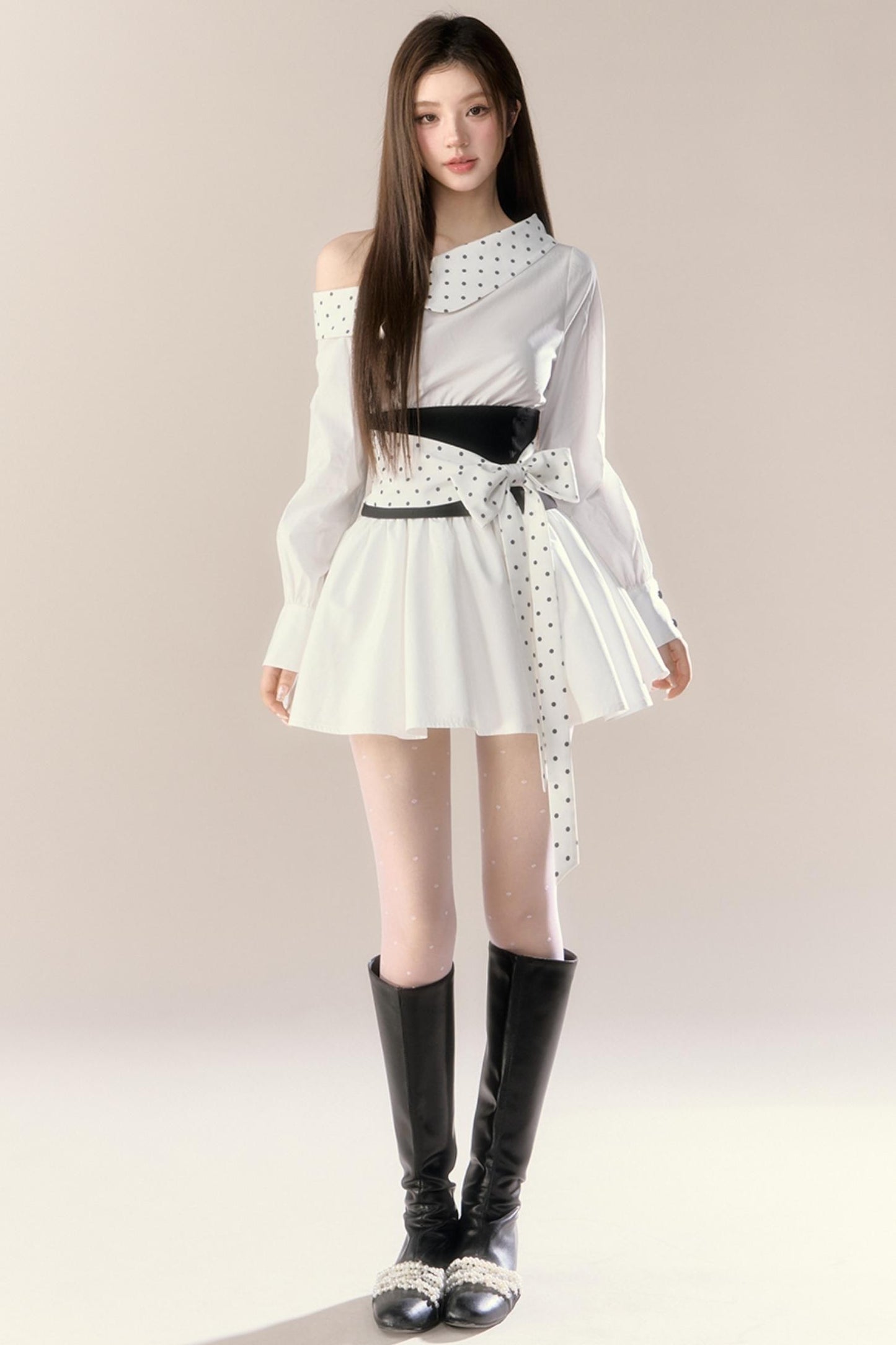 Heartbeat Shoulder Dress