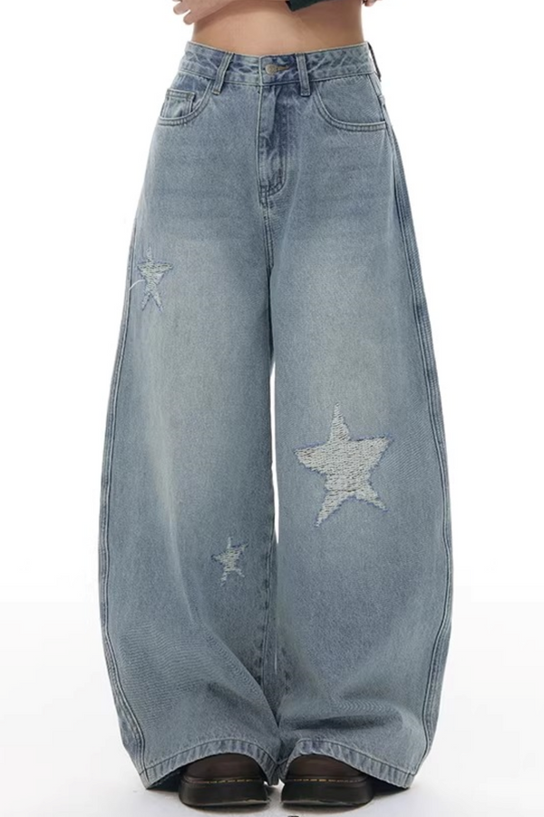 Star Pattern Scimitar Pants