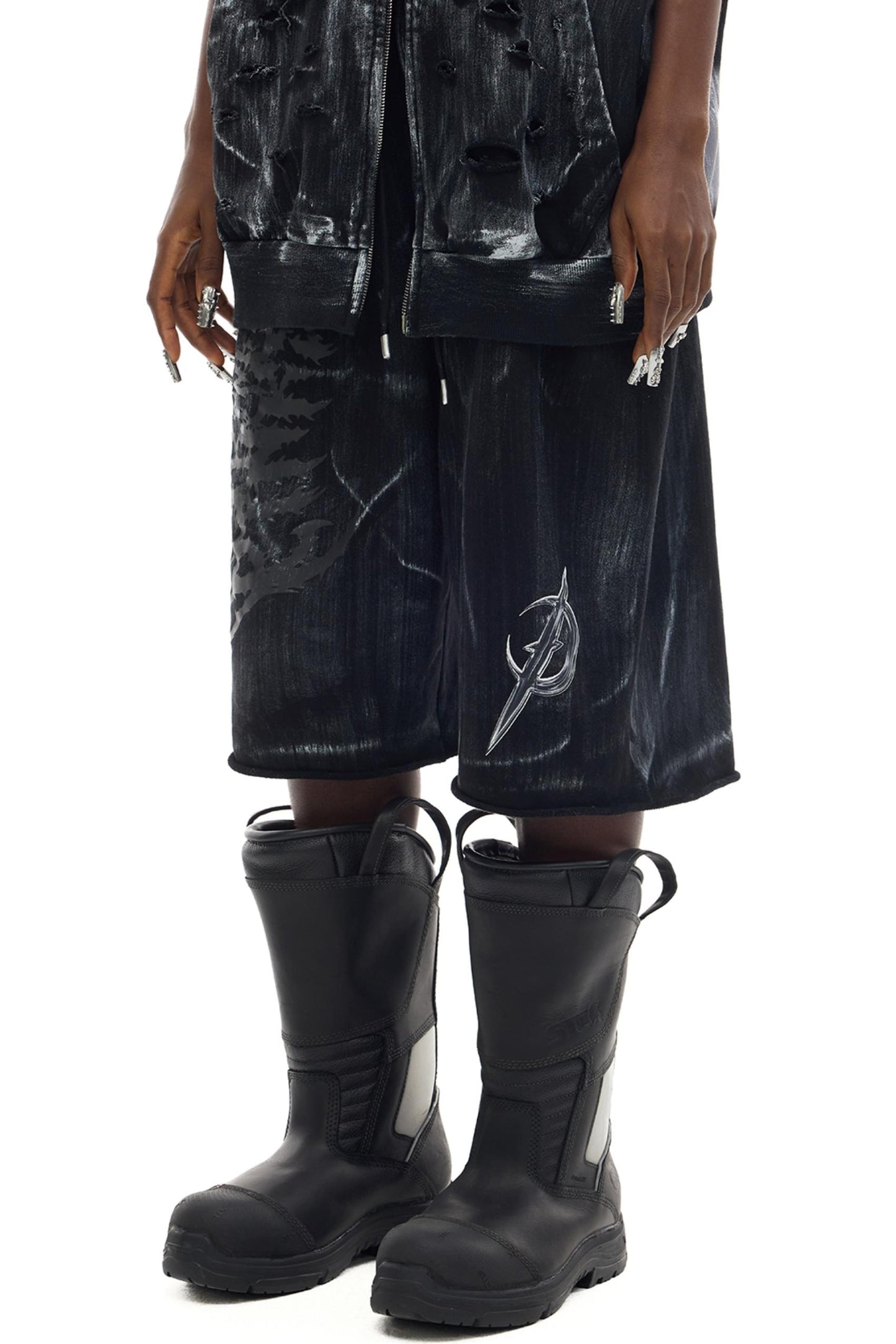 Electric Moon Loose Layered Pants