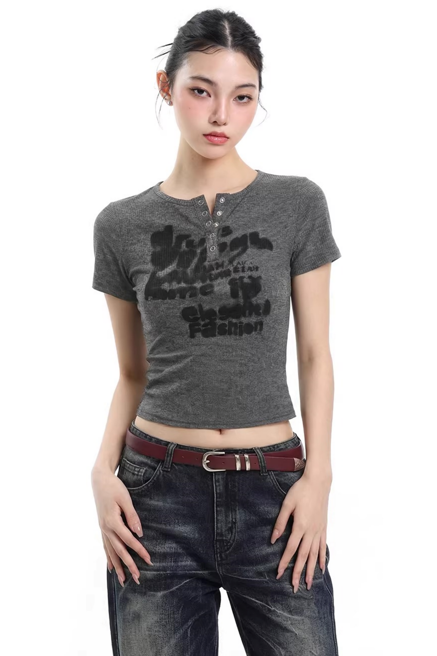 Spicy Girl Slimming Short Top