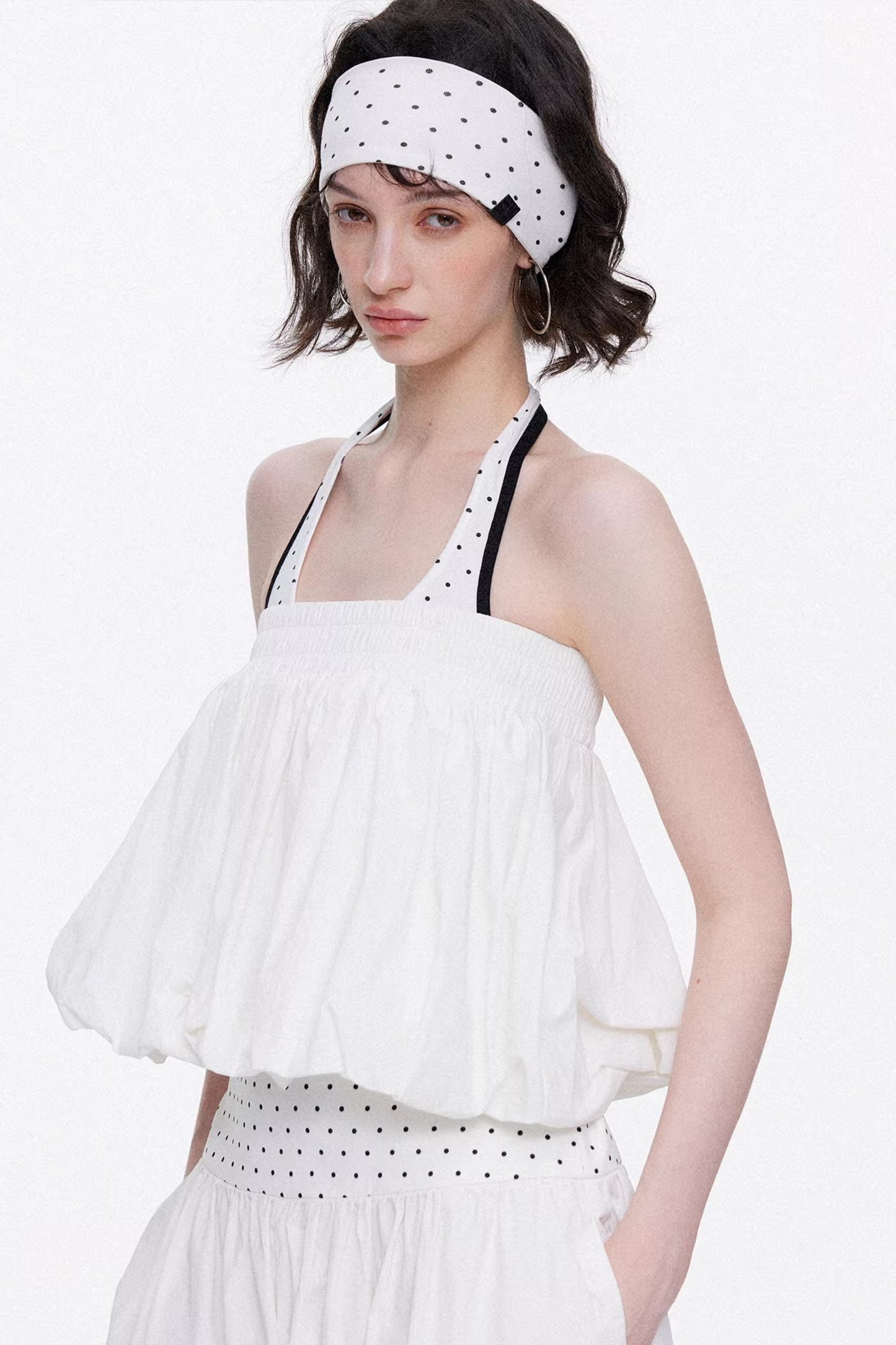 Backless Floral Tube Top Set-Up