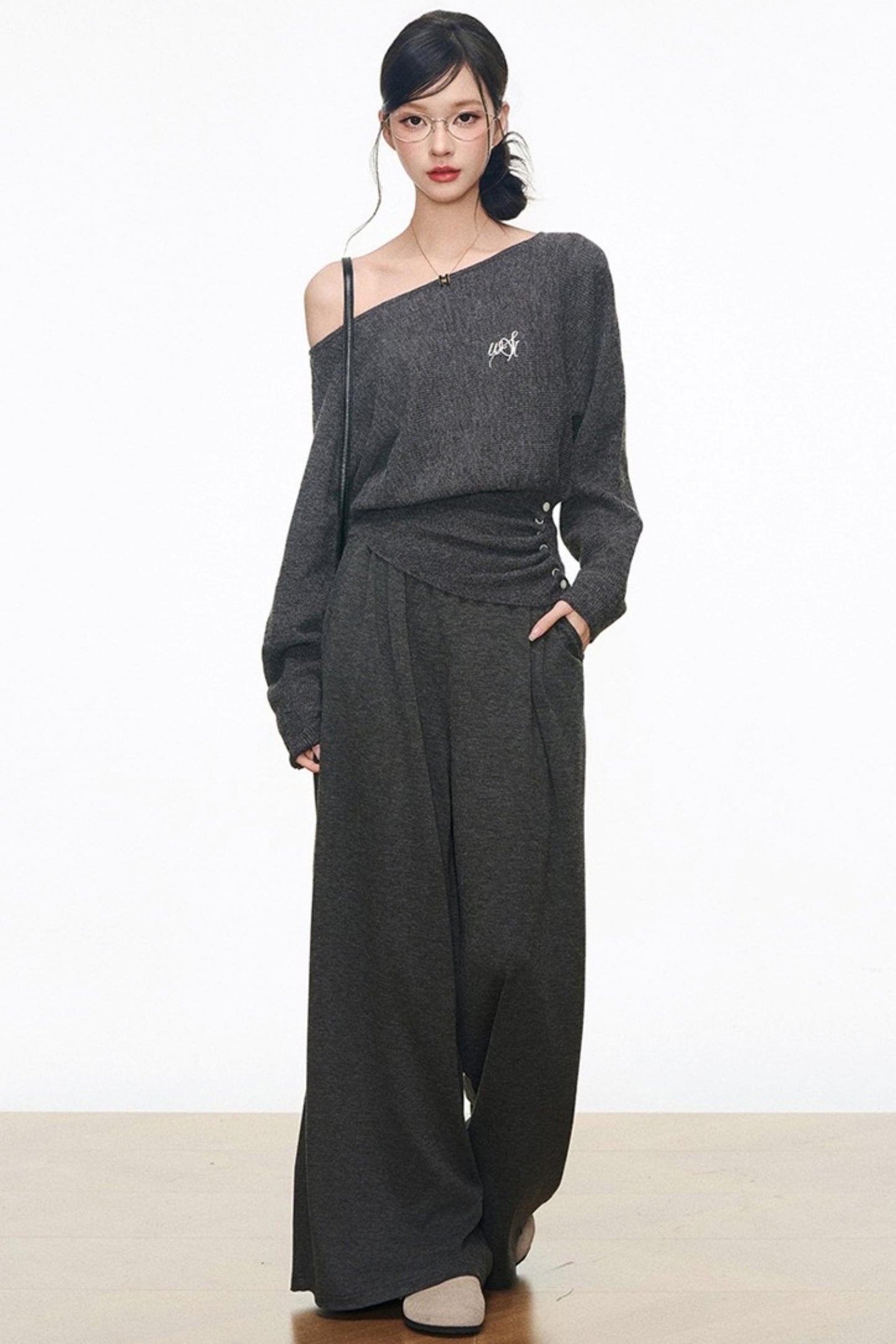 Lazy Style Korean Waist Suit Set-Up