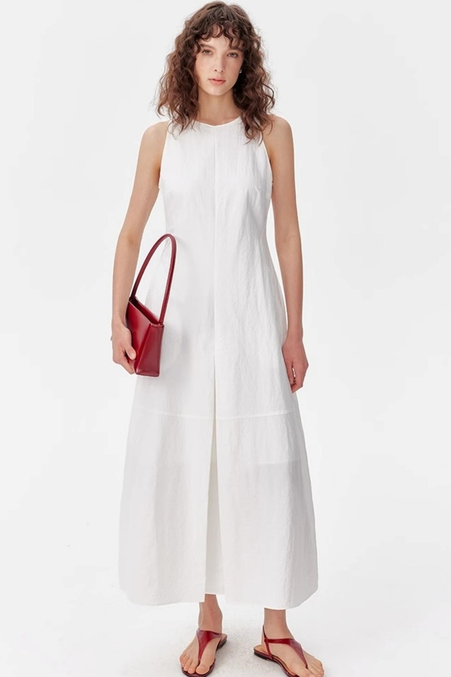 Sleeveless Waist Detail Dress