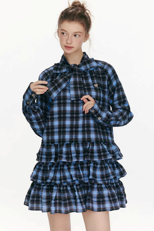 Twilight Rose Tie-Up Dress