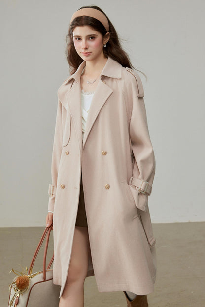 Winter Corduroy Long Coat