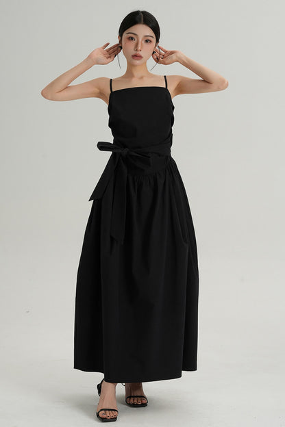 Hepburn Style Waist Slim Dress