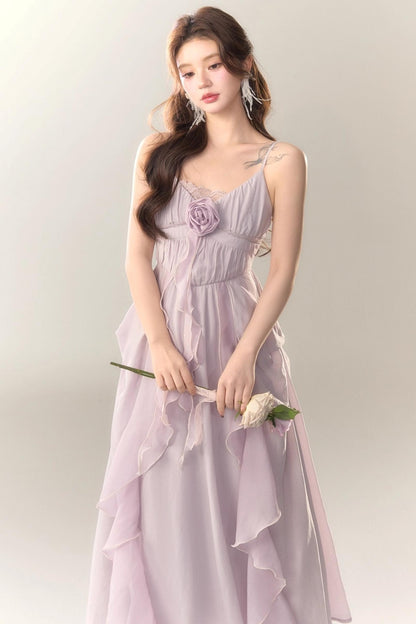 Manta Rose Suspender Dress