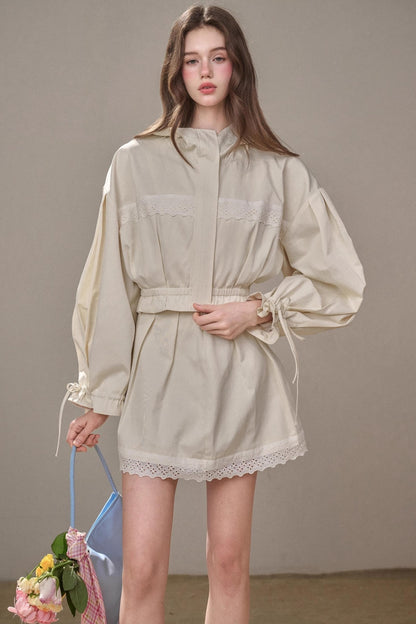 Trench Skirt Coat Set-Up