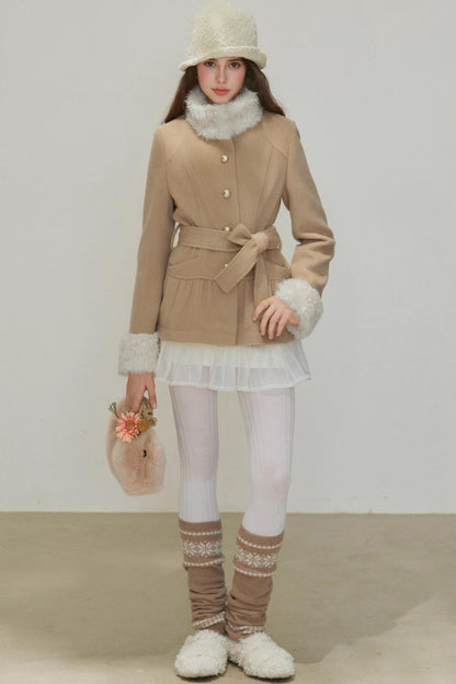 Patchwork Lambswool Jacket