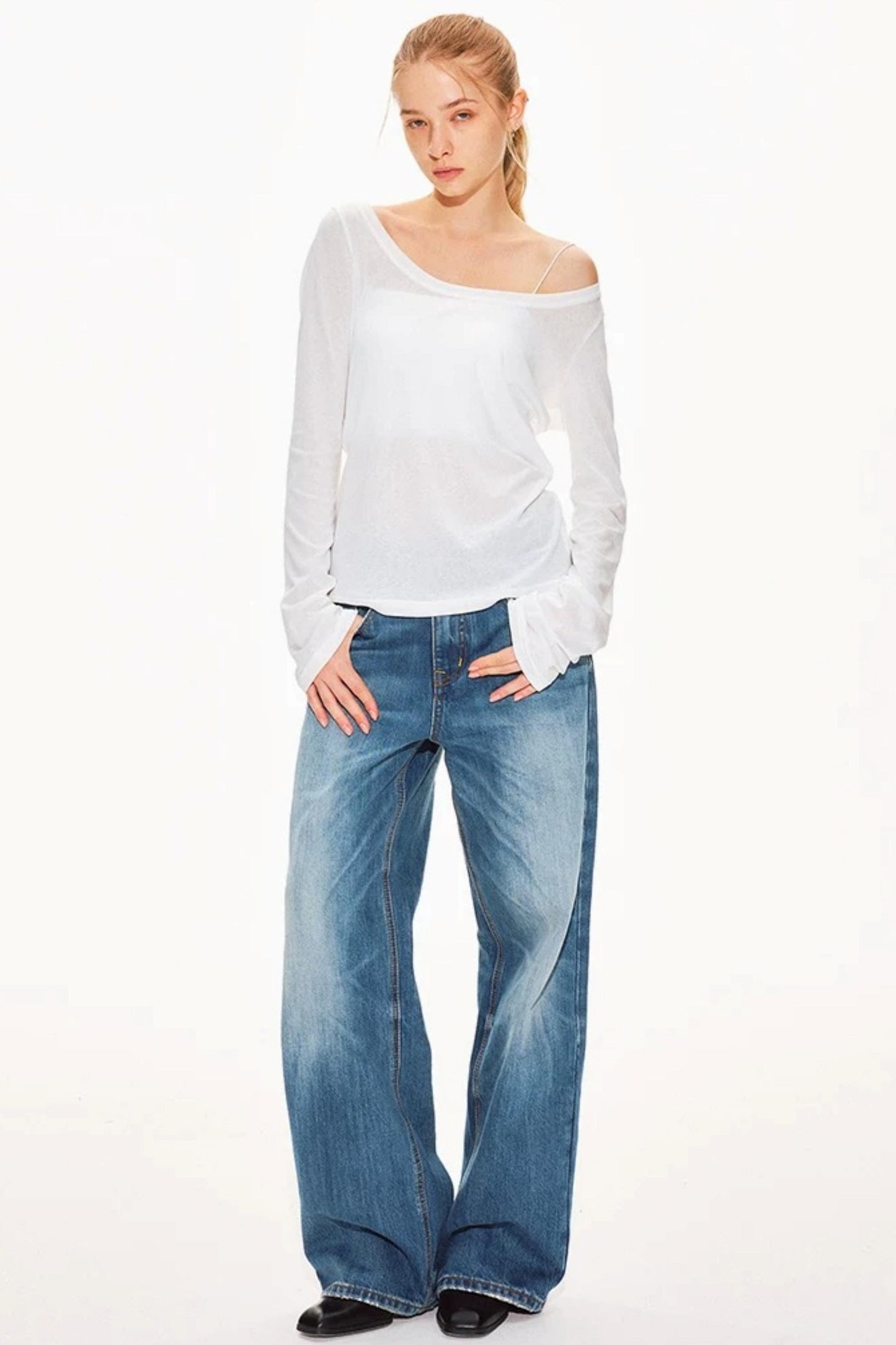 Lyocell Cross-Tie Top