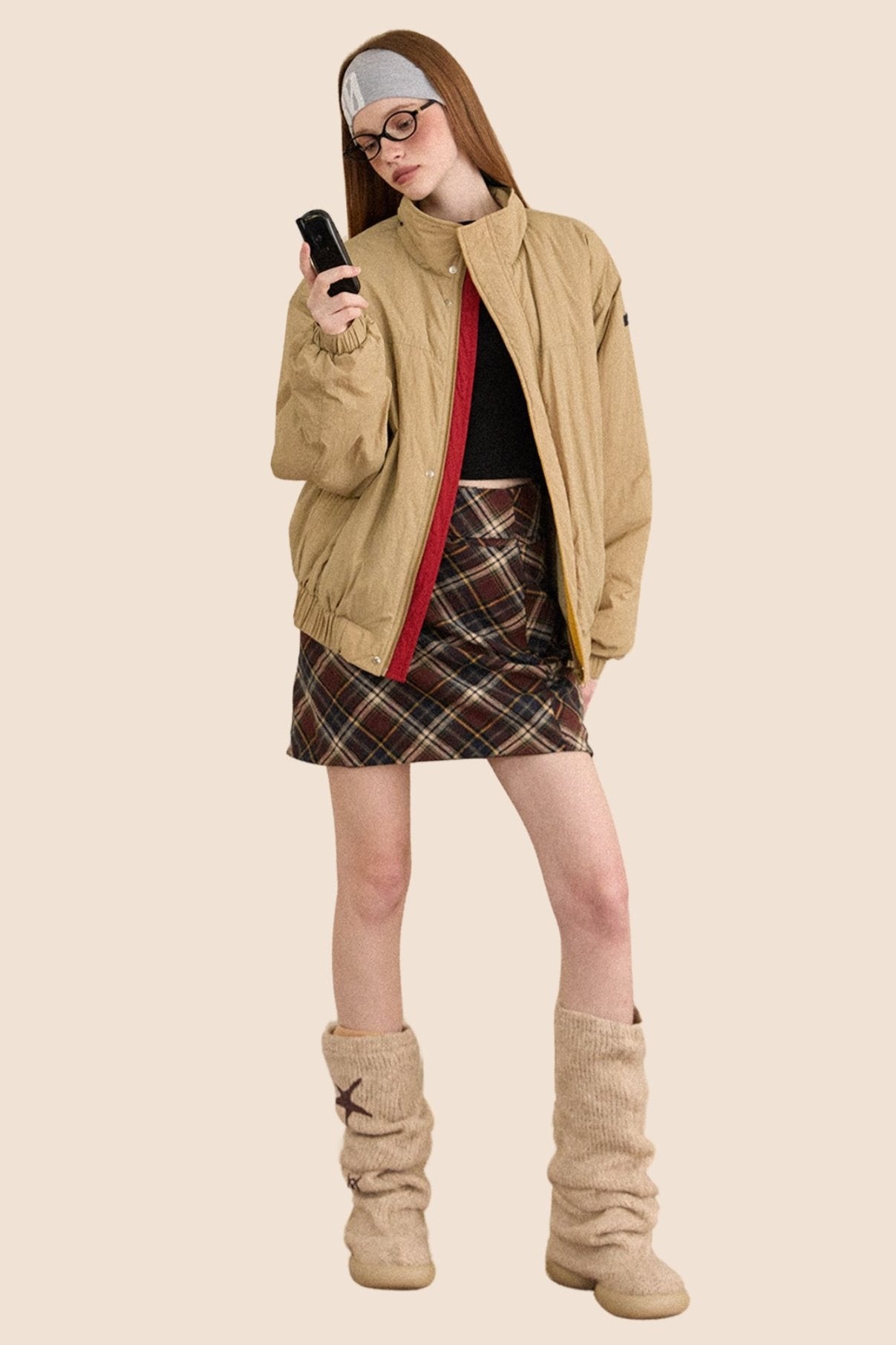 Retro Lapel THICKENED PADDED JACKET