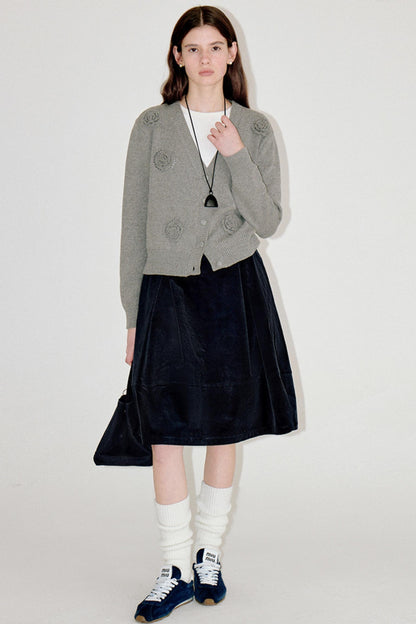 Age-Reducing Floral Knit Top