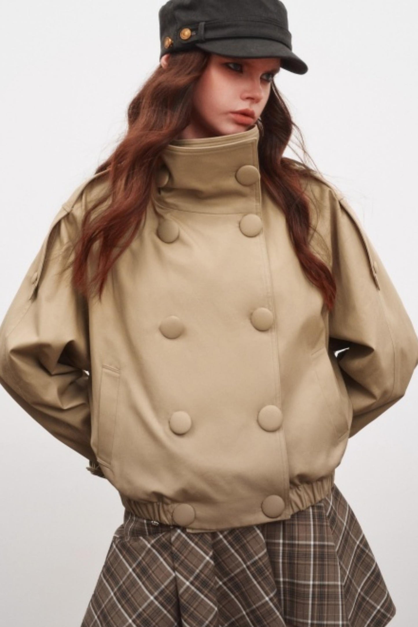 Winter Lyocell Cotton Trench Coat