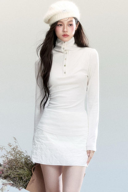 Temperament Slim Sleeve T-shirt