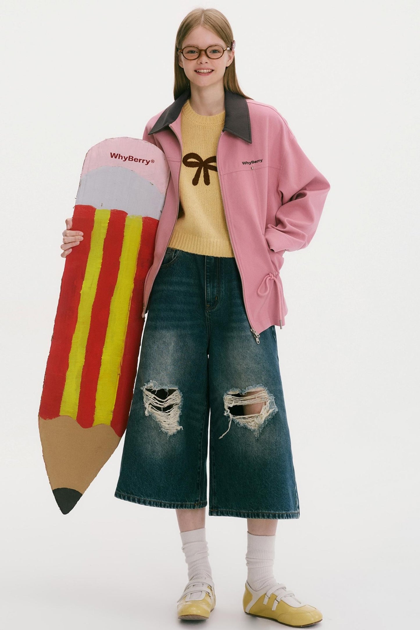 Wild Strawberry Drawstring Jacket