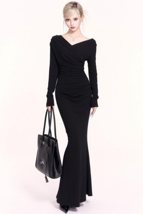 Royal Slim Hip Mermaid Dress