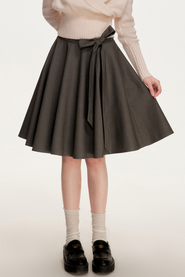 Tencel Wool A-Line Skirt Set