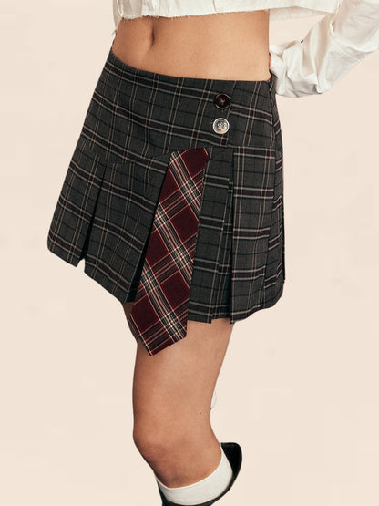 Personality Pleated Skirt