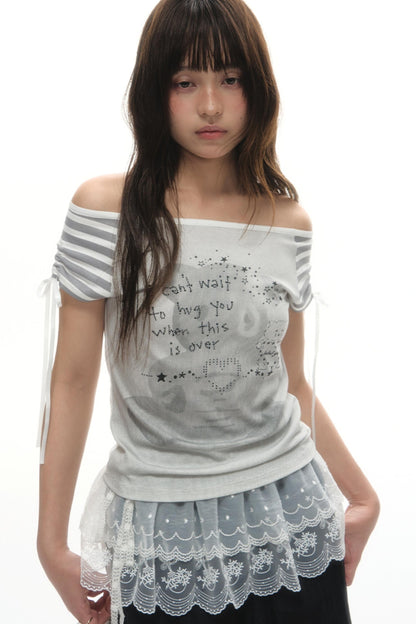 Wide-Leg Lace Summer Sweatpants