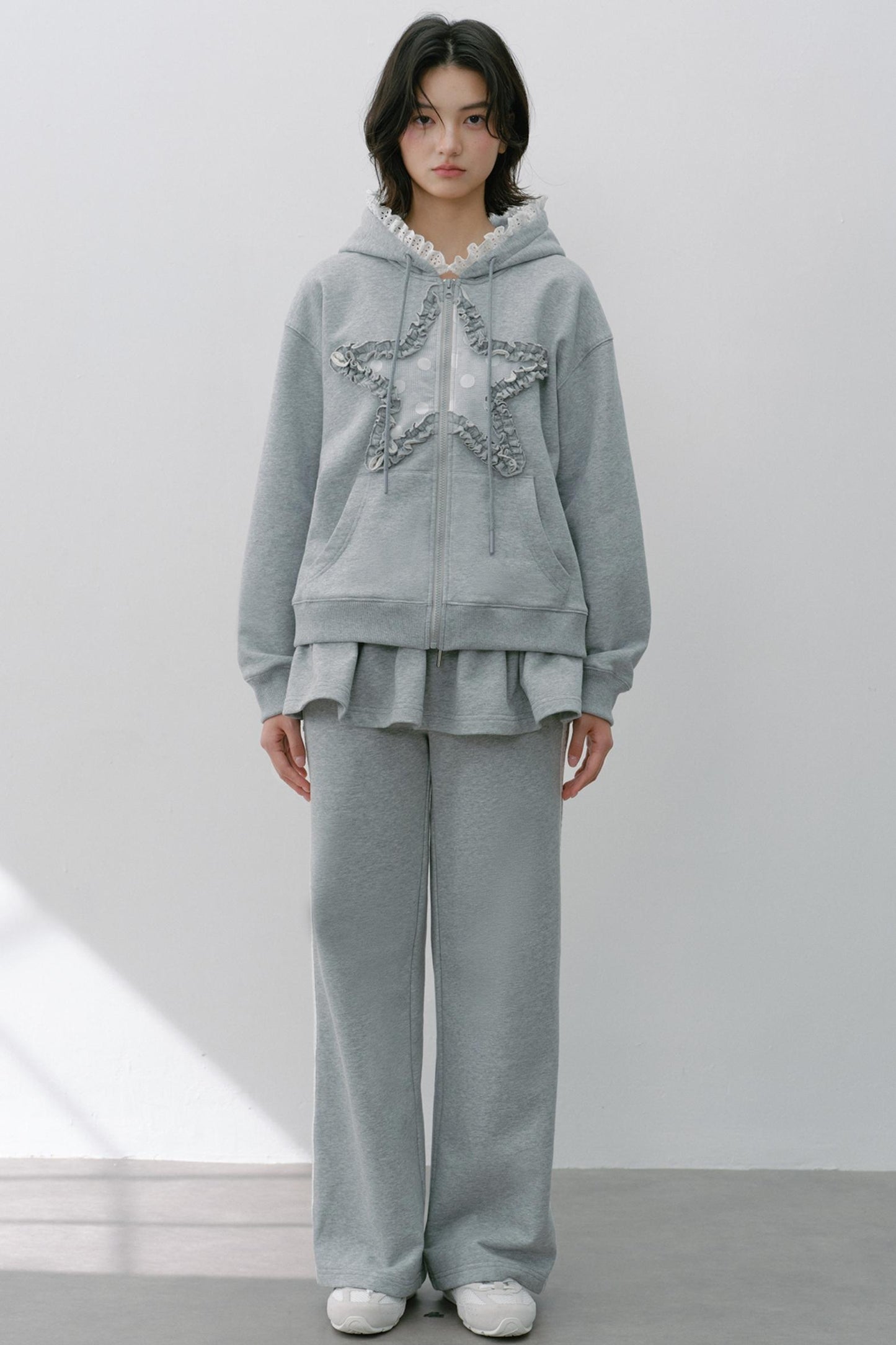 Star Lace Top & Pants Set-Up