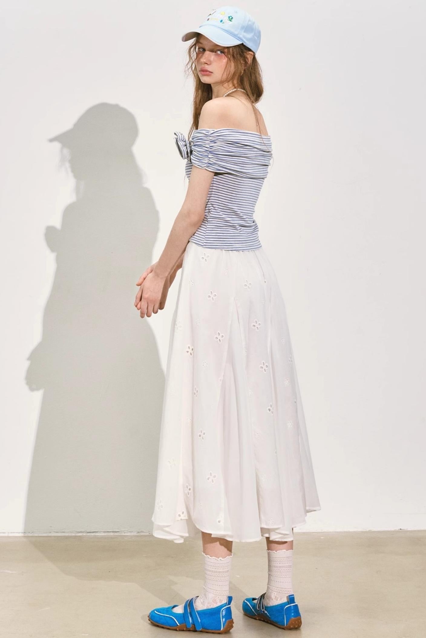 Fairy Floral A-Line Skirt