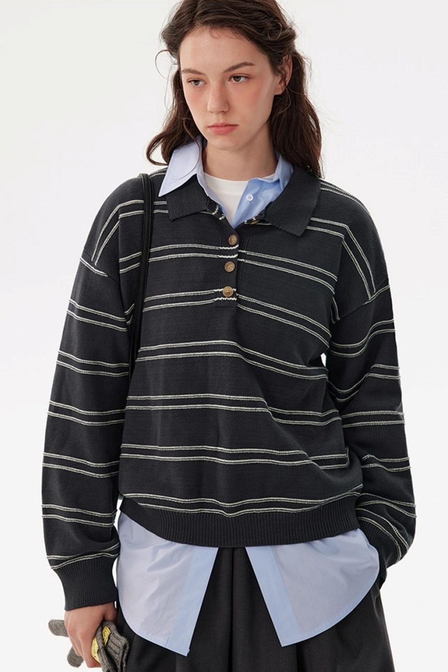 Intellectual Striped Knit Shirt