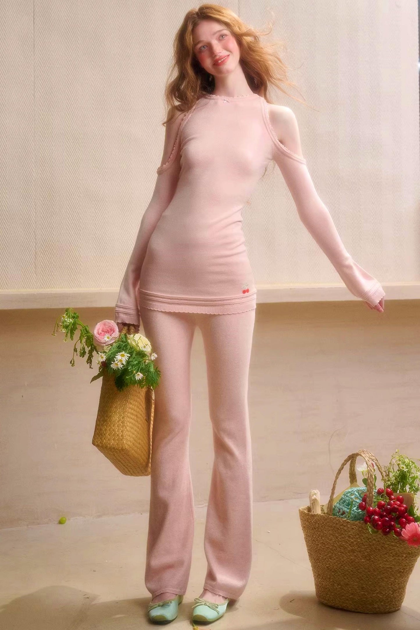 Baby Skin Off-Shoulder Dress