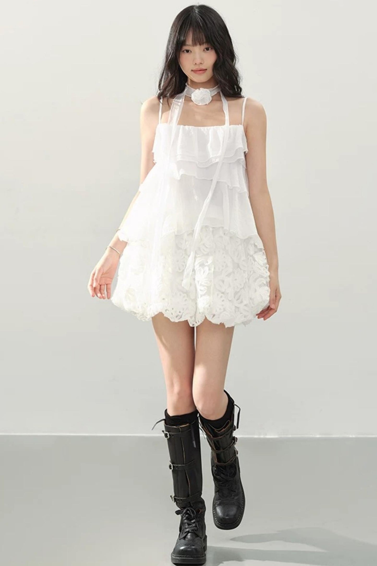 Floral Whisper A-Line Skirt