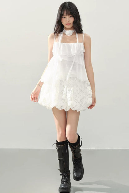 Floral Whisper A-Line Skirt