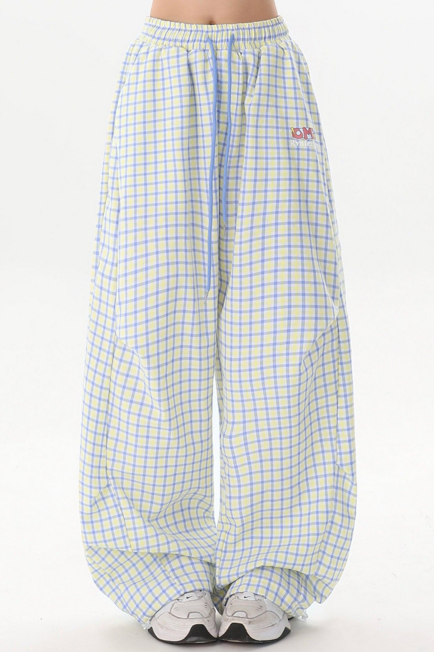 Sweet Spicy Plaid Wide-Leg Pants