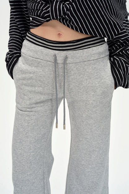 Casual Slim Waist Sweatpants
