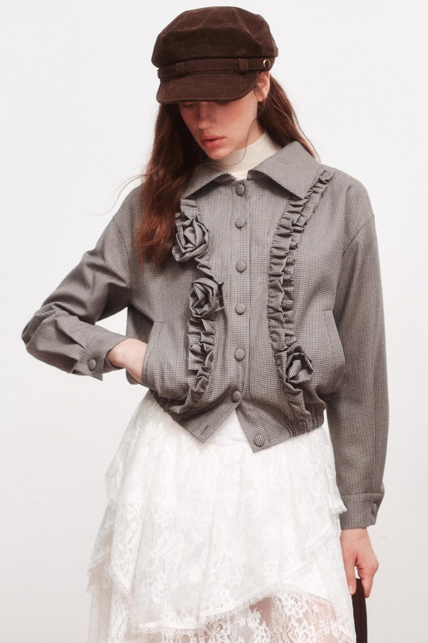 Wool Lace Jacket