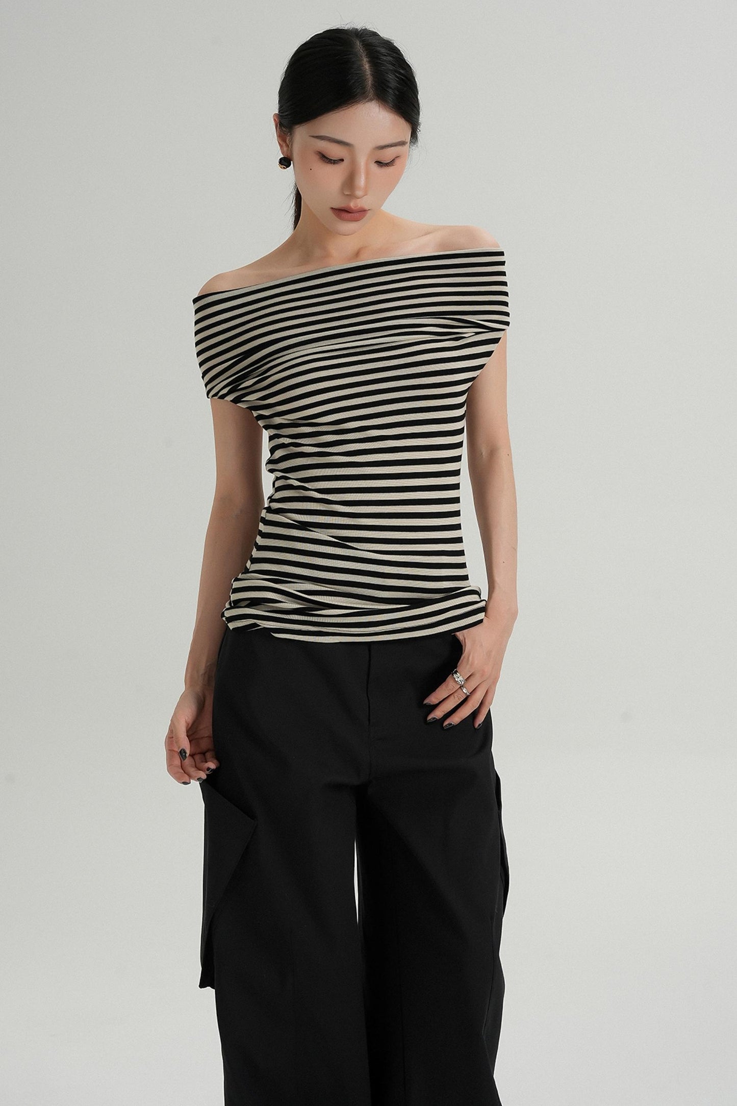 Chic One-Shoulder Top