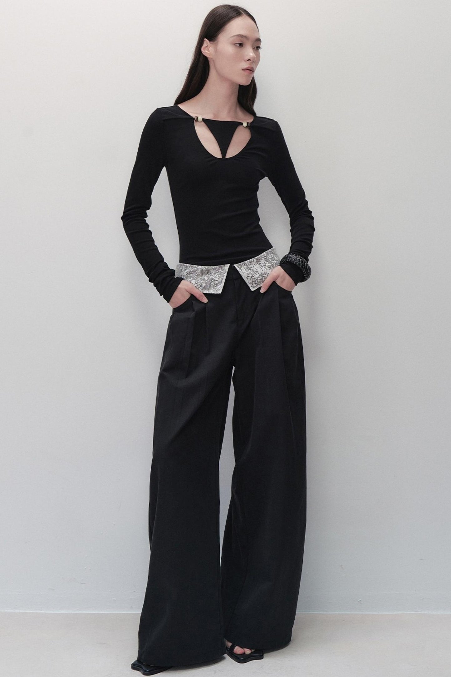 Shadow Rhyme Knit Top