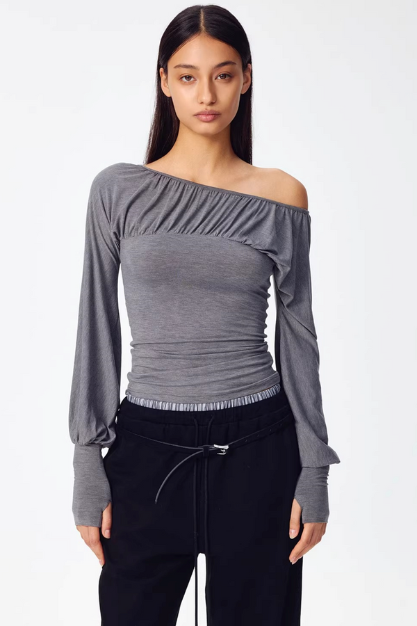 Reversible Modal Off-Shoulder Top