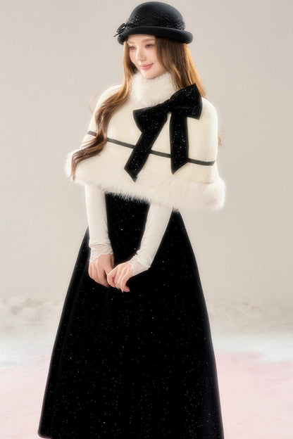 French High-end Cloak Two-Piece Set-Up