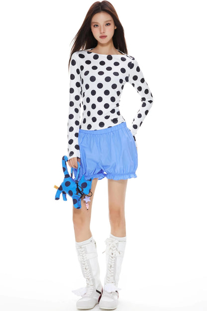 High-Waisted Puffy Skirt