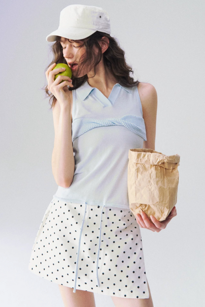 Twisted Knot Polo Vest